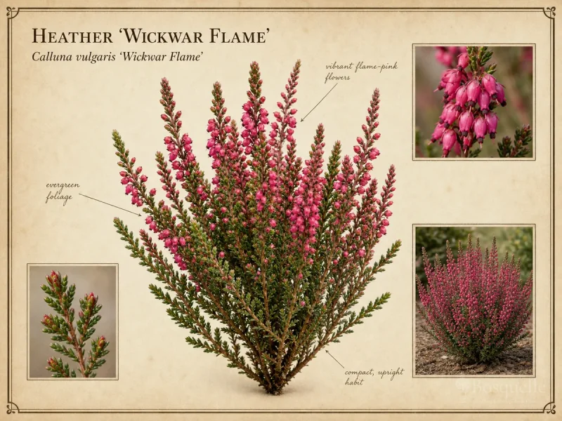 Heather 'Wickwar Flame'