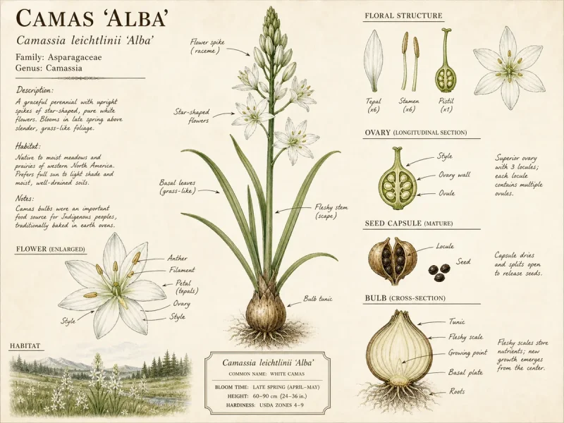 Camas 'Alba'