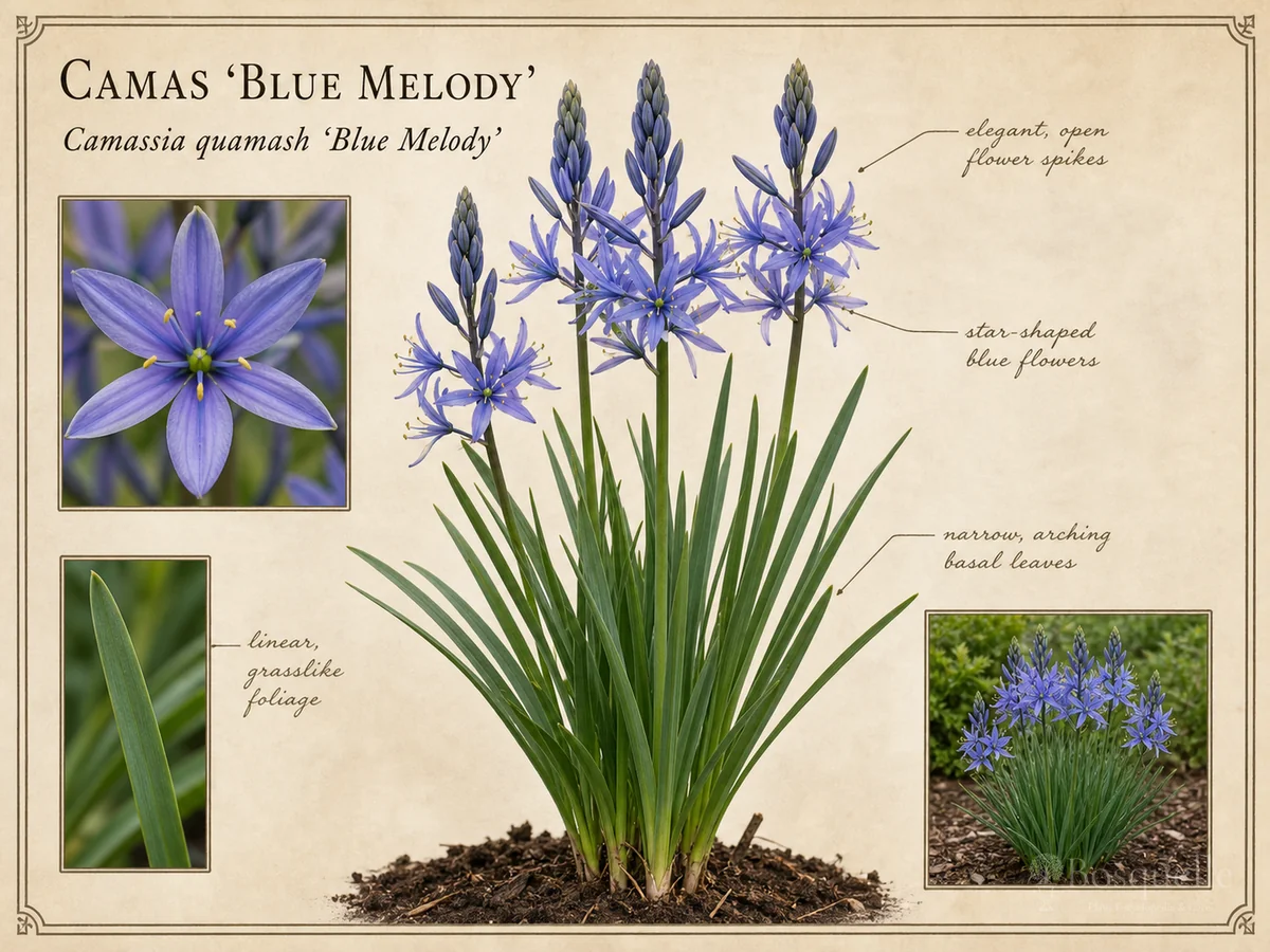 Camas ‘Blue Melody” (Camassia quamash ‘Blue Melody’)