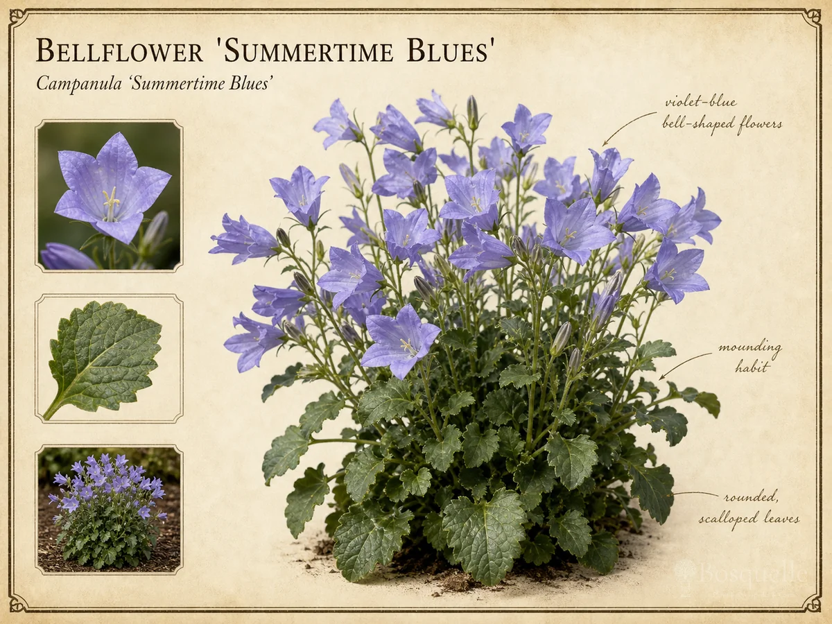 Bellflower ‘Summertime Blues’ (Campanula ‘Summertime Blues’)