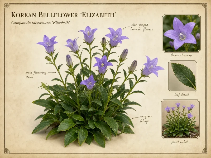Korean Bellflower 'Elizabeth' — Vigorous spotted types (4)