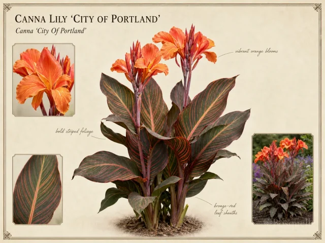 Canna Lily 'City Of Portland'