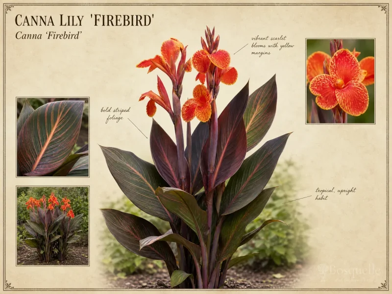 Canna Lily 'Firebird'