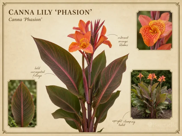 Canna Lily ‘Phasion’ (Canna ‘Phasion’)
