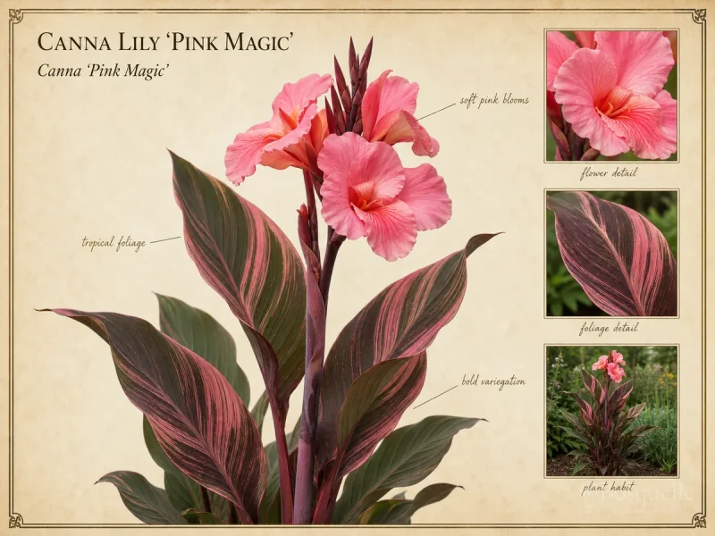 Canna Lily 'Pink Magic'