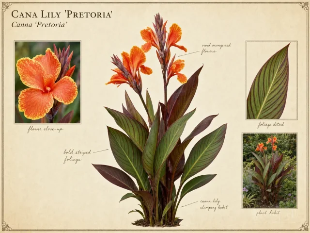 Cana Lily ‘Pretoria’ (Canna ‘Pretoria’)
