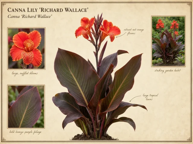 Canna Lily 'Richard Wallace'