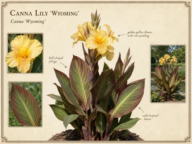 Canna Lily 'Wyoming'