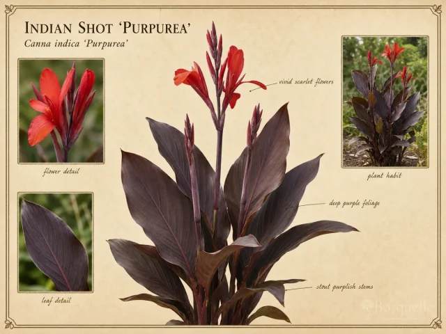Indian Shot 'Purpurea'