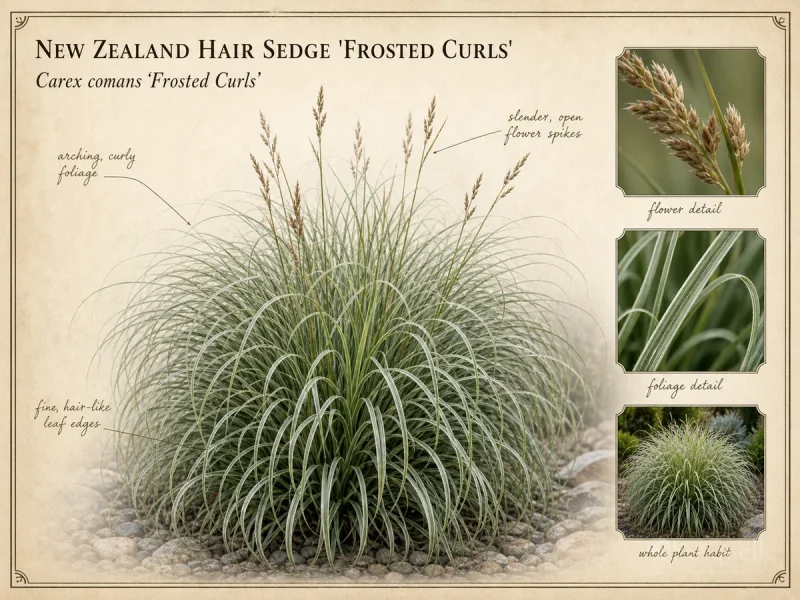 New Zealand Hair Sedge 'Frosted Curls'