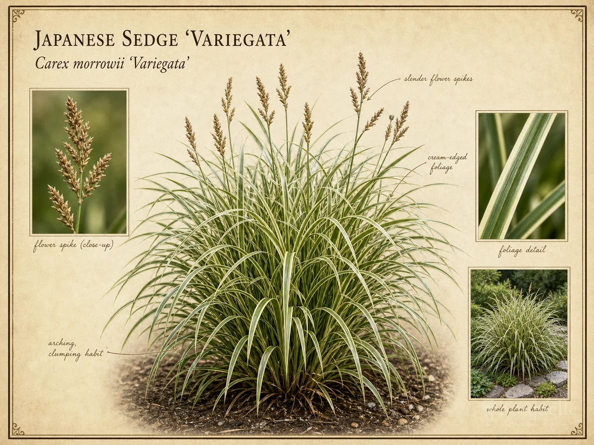 Japanese Sedge 'Variegata'