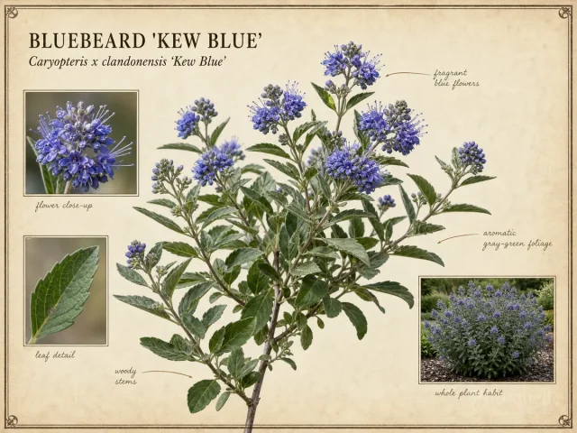 Bluebeard 'Kew Blue'