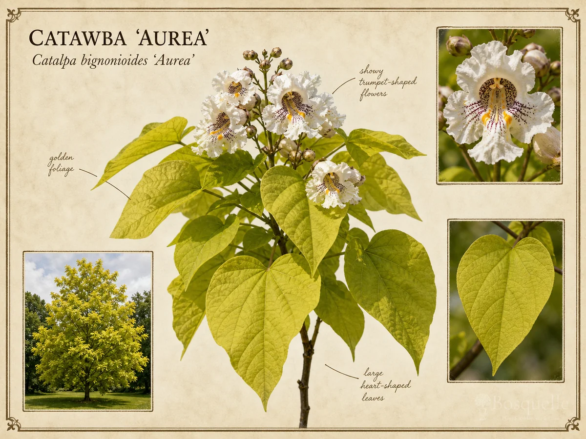 Catawba ‘Aurea’ (Catalpa bignonioides ‘Aurea’)