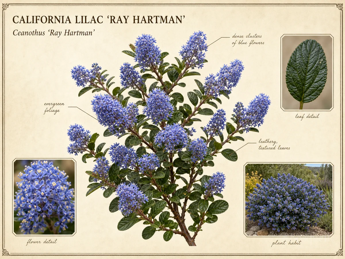 California Lilac 'Ray Hartman'