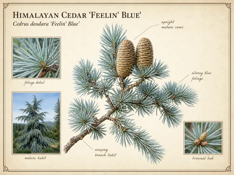 Himalayan Cedar ‘Feelin’ Blue’ (Cedrus deodara ‘Feelin’ Blue’)