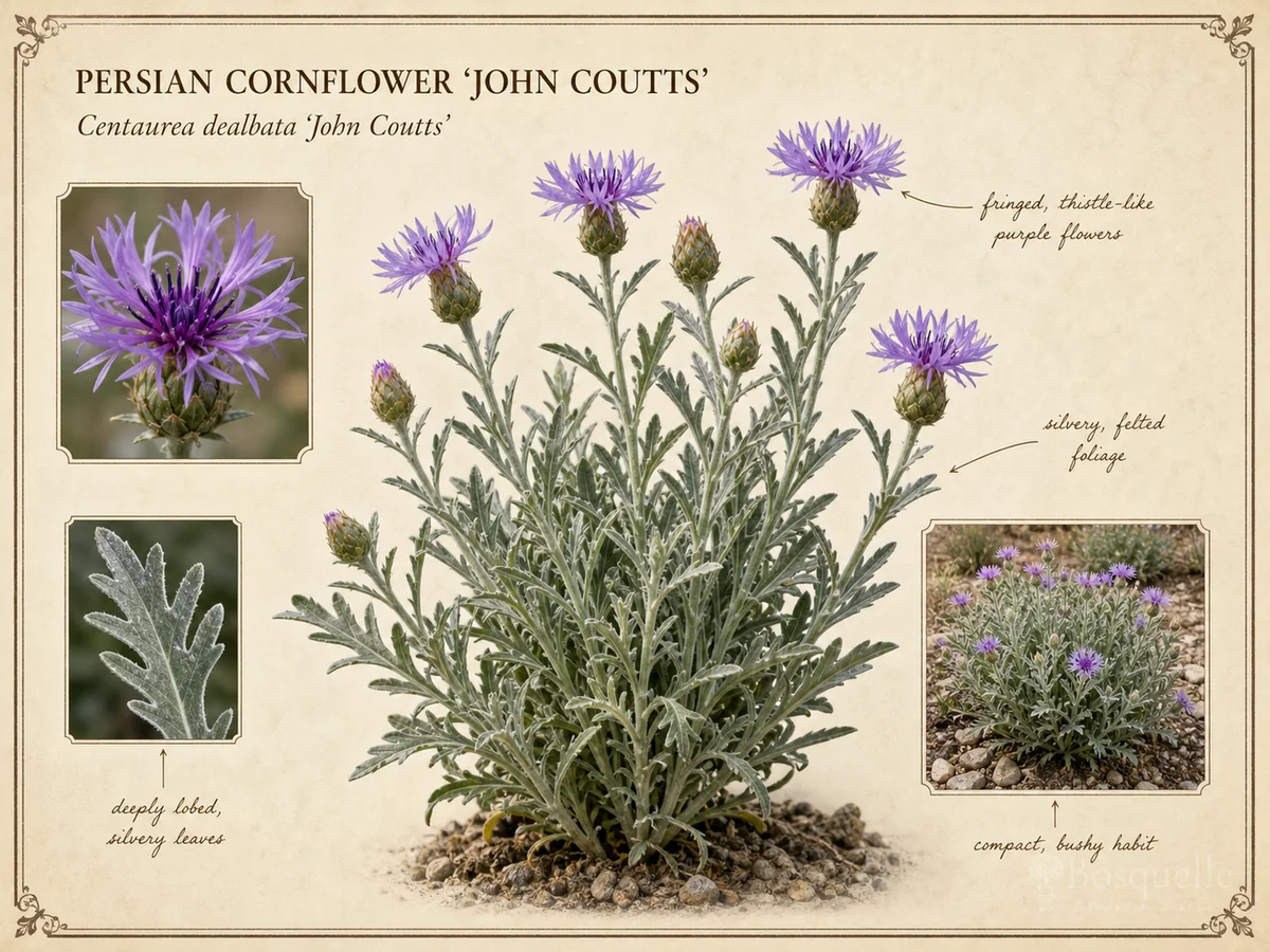 Persian Cornflower 'John Coutts'