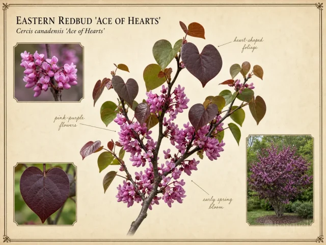 Eastern Redbud ‘Ace of Hearts’ (Cercis canadensis ‘Ace of Hearts’)