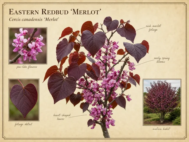 Eastern Redbud ‘Merlot’ (Cercis canadensis ‘Merlot’)