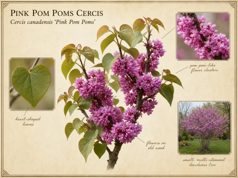 Pink Pom Poms Cercis