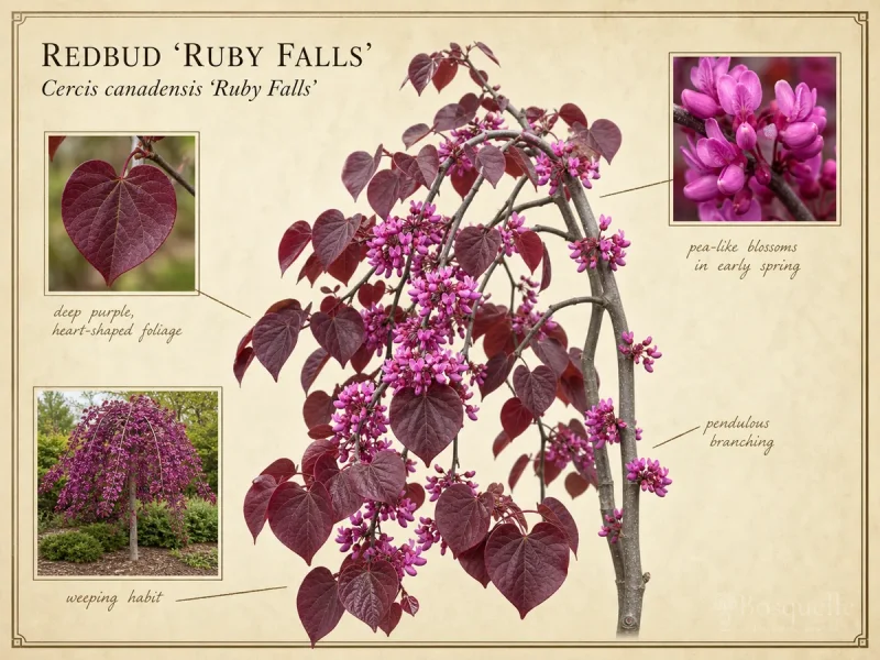 Redbud 'Ruby Falls'