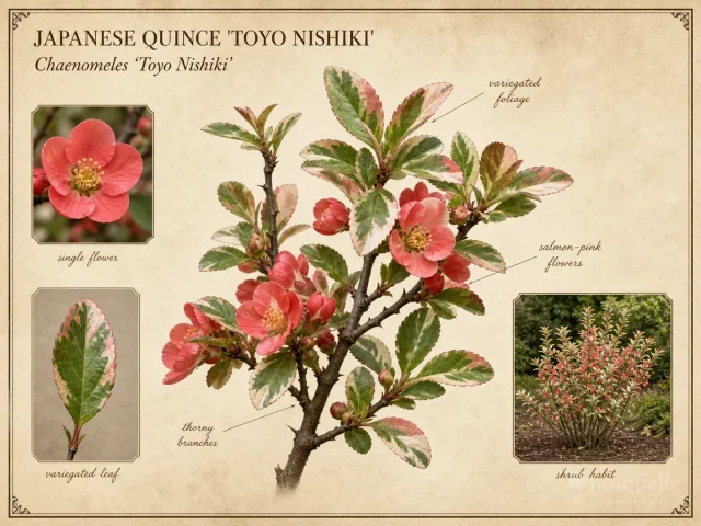 Japanese Quince 'Toyo Nishiki'