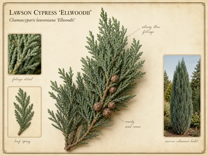 Lawson Cypress ‘Ellwoodii’ (Chamaecyparis lawsoniana ‘Ellwoodii’)