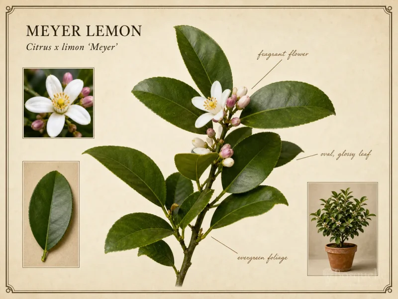 Meyer Lemon (Citrus x limon ‘Meyer’)