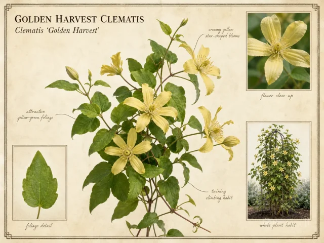 Golden Harvest Clematis