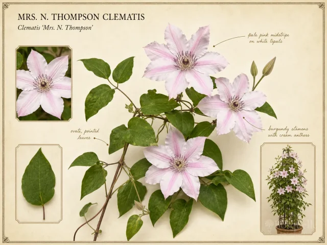 Mrs. N. Thompson Clematis
