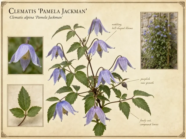 Clematis 'Pamela Jackman'