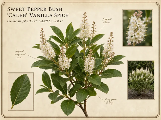 Sweet Pepper Bush 'Caleb' VANILLA SPICE'