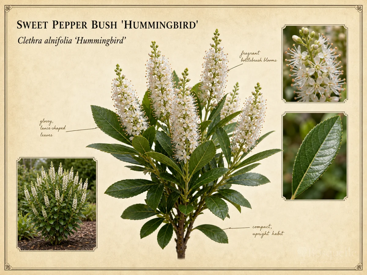 Sweet Pepper Bush 'Hummingbird'