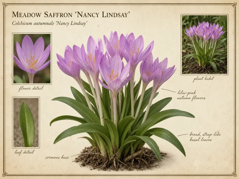 Meadow Saffron ‘Nancy Lindsay’ (Colchicum autumnale ‘Nancy Lindsay’)