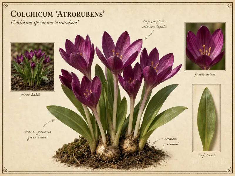 Colchicum ‘Atrorubens’ (Colchicum speciosum ‘Atrorubens’)