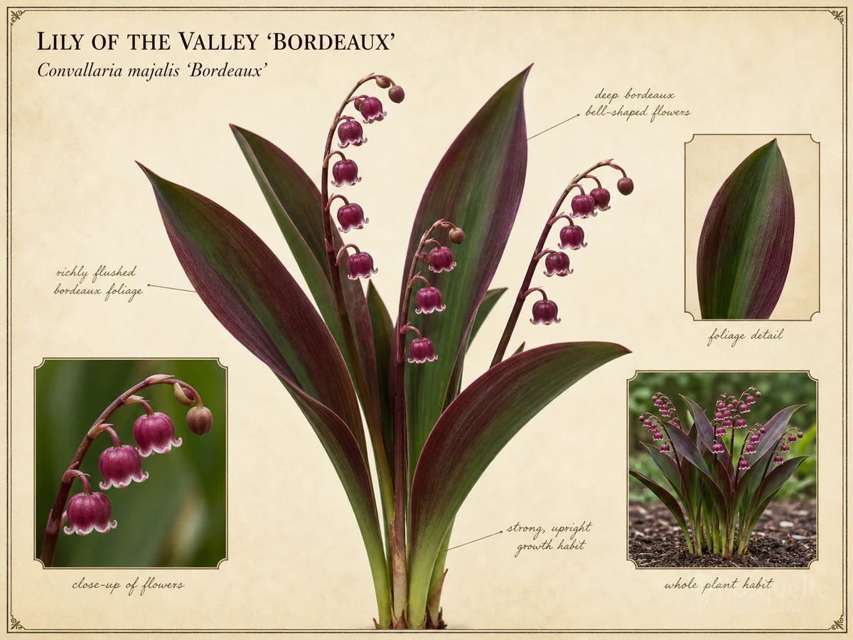 Lily of the Valley 'Bordeaux'