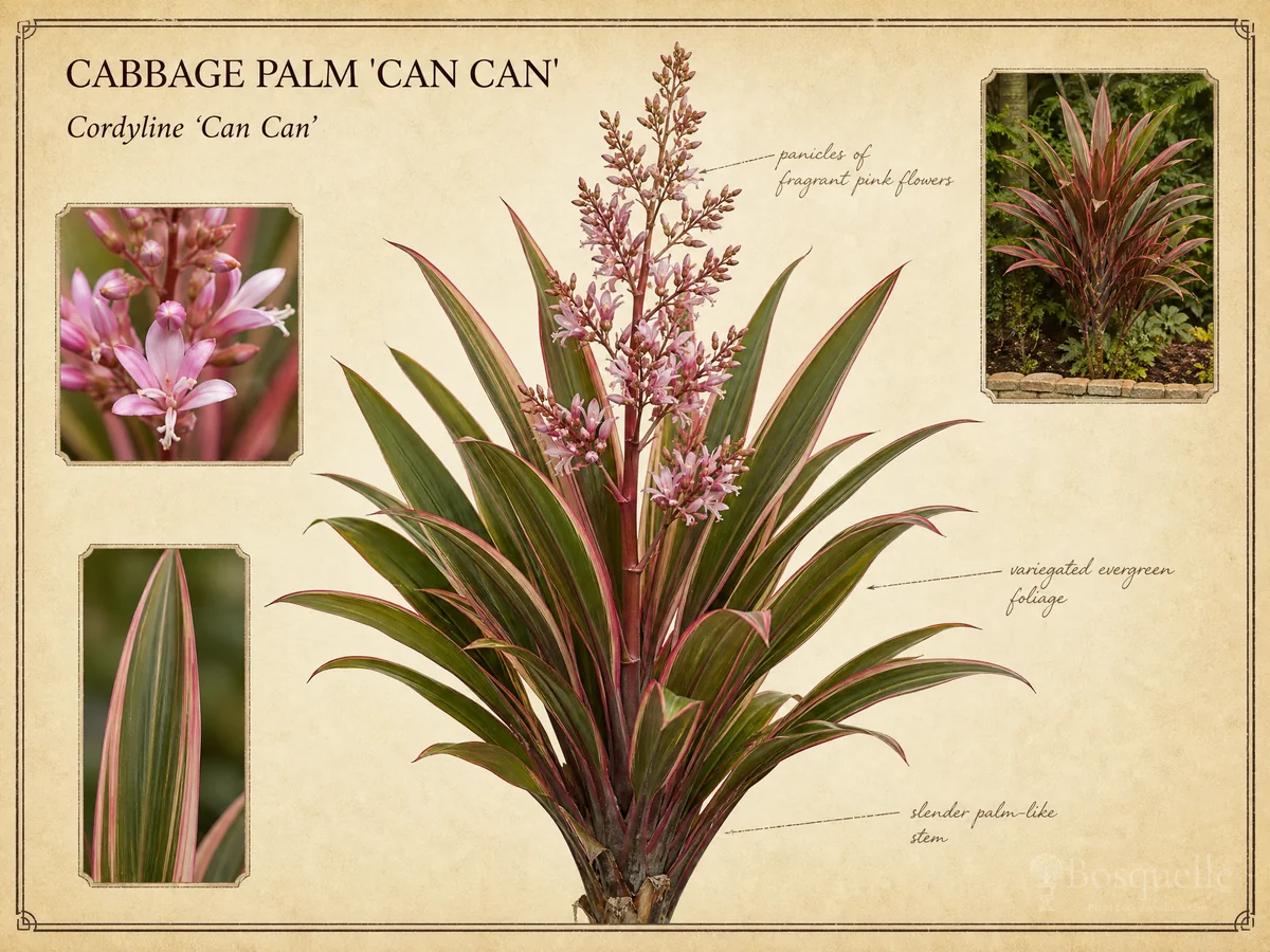 Cabbage Palm ‘Can Can’ (Cordyline ‘Can Can’)