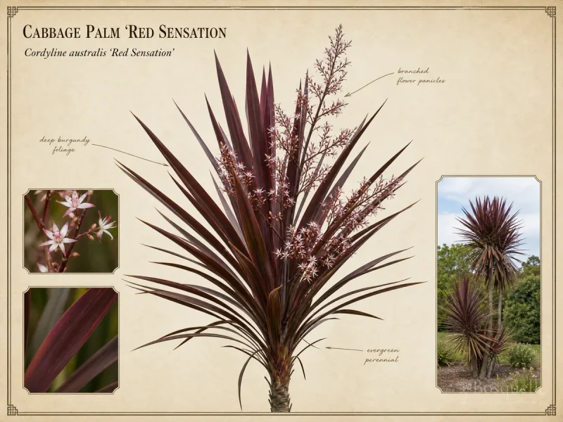 Cabbage Palm 'Red Sensation — Cabbage-palm C. australis we hold