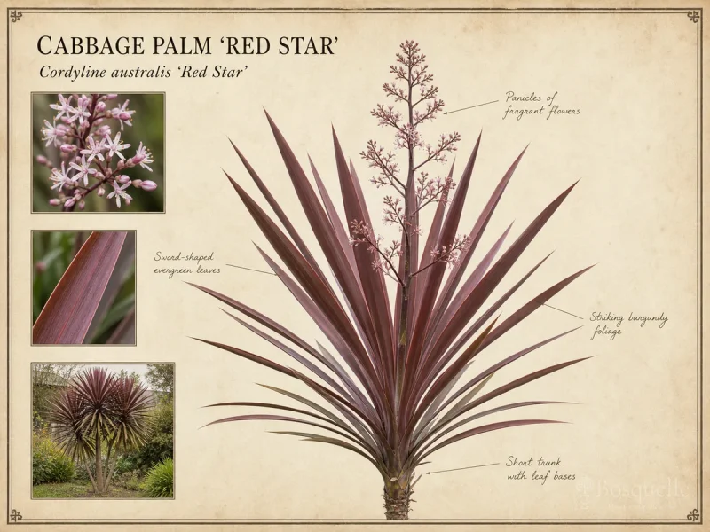 Cabbage Palm 'Red Star' — Cabbage-palm C. australis we hold