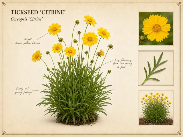 Tickseed ‘Citrine’ (Coreopsis ‘Citrine’)