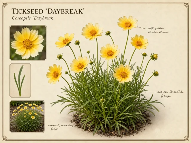 Tickseed ‘Daybreak’ (Coreopsis ‘Daybreak’)