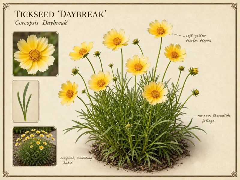 Tickseed ‘Daybreak’ (Coreopsis ‘Daybreak’)