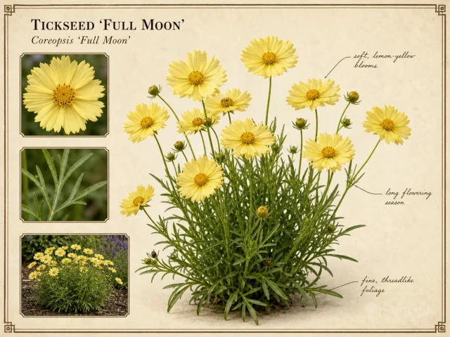 Tickseed ‘Full Moon’ (Coreopsis ‘Full Moon’)