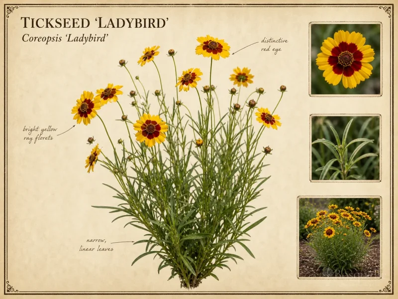 Tickseed ‘Ladybird’ (Coreopsis ‘Ladybird’)
