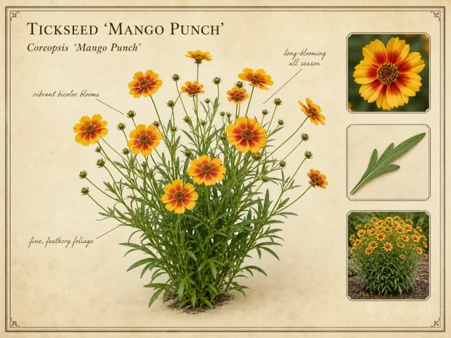 Tickseed ‘Mango Punch’ (Coreopsis ‘Mango Punch’)