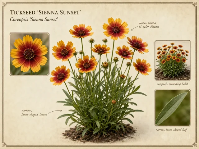 Tickseed ‘Sienna Sunset’ (Coreopsis ‘Sienna Sunset’)
