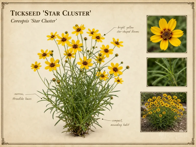 Tickseed ‘Star Cluster’ (Coreopsis ‘Star Cluster’)