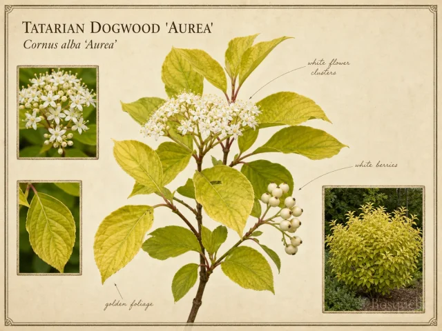 Tatarian Dogwood 'Aurea'