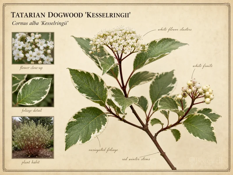 Tatarian Dogwood ‘Kesselringii’ (Cornus alba ‘Kesselringii’)