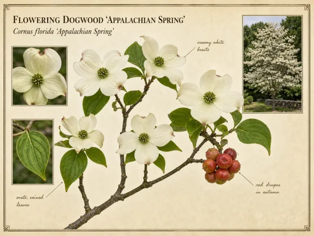 Flowering Dogwood ‘Appalachian Spring’ (Cornus florida ‘Appalachian Spring’)