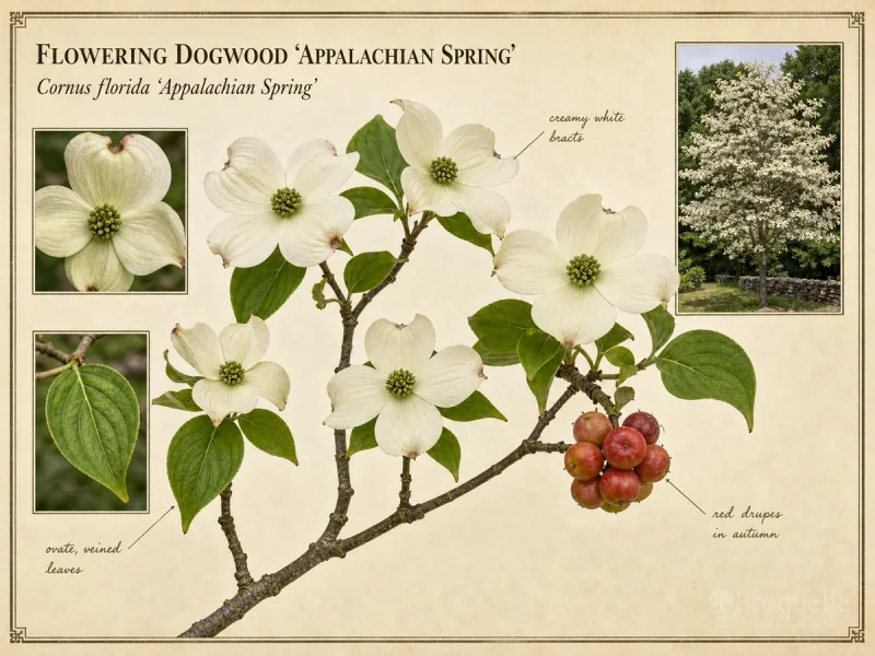 Flowering Dogwood ‘Appalachian Spring’ (Cornus florida ‘Appalachian Spring’)